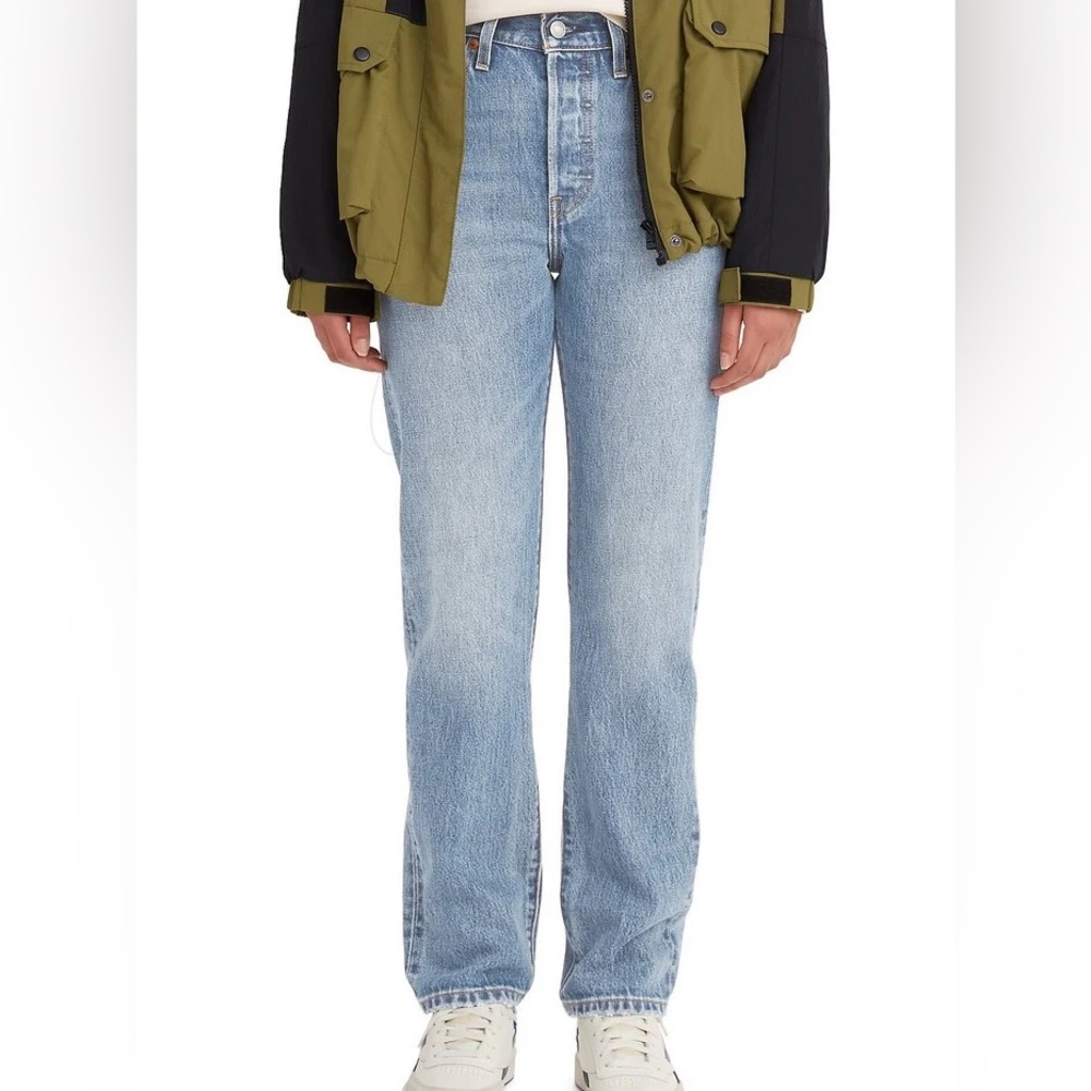 Levi's Light Blue Straight Leg Jeans